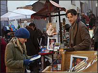 Eliza Bennett and Brendan Fraser