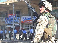 Soldado americano em Najaf