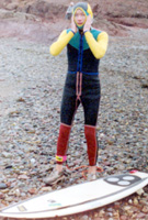 80's kook Mart in fluro