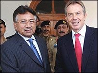 برطانوی وزیراعظم اور صدرِ پاکستان