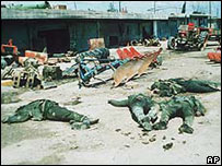 Soldaos iranianos mortos pela Operação Anfal