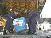 بھارت سے آنے والی امداد