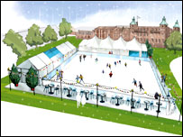 Cambridge on Ice (artist's impression)