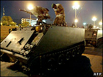 Xe thiết giáp của an ninh