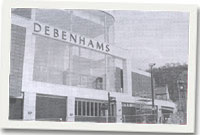 Siop newydd Debenhams, Bangor