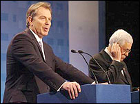 Mahmud Abbas ve Tony Blair