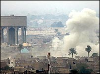 Bağdat'ta süregiden çatışmalar