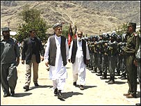 کرزی در کنر 