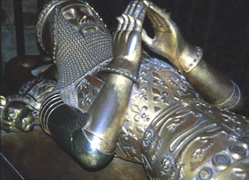 Canterbury Cathedral, the tomb of the Black Prince