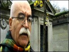 مهدی سحابی در نمایی از فیلم "زندگی در زمان حال" ساخته "علیرضا میراسداله" 