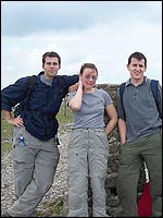 BBC North Yorkshire team on their walk