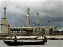 Nijerya'da petrol tesisi