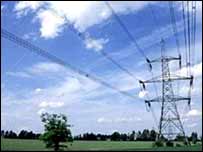 elektrik yüksek gerilim hattı