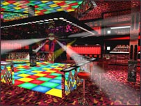 Design for Oceana nightclub
