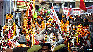 مهرجان كومبه ميلا الهندوسي