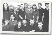 Criw o bobol ifanc yr ardal