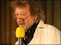 Performance poet Graham Rhodes