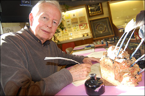 Brian Jones at the Pen Room museum