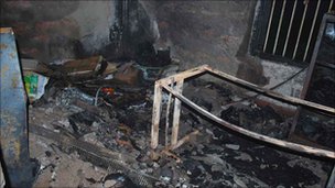 Arson attack in January