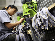 Công nhân nhà máy ở Phúc Kiến