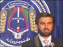 ژنرال محمد داوود، معاون مبارزه با مواد مخدر وزارت کشور افغانستان