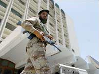 پر ٹی سی ایل کے دفتر پر سخت حفاظتی انتظامات