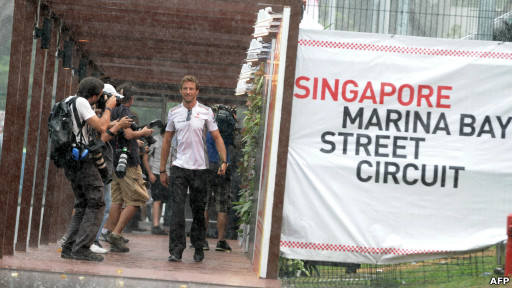 Sirkuit Marina Bay, Singapura.