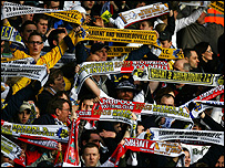 6,000 fans made the trip to Anfield