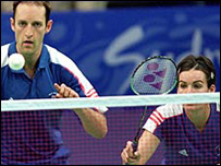 बैडमिंटन का नेट