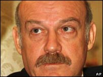 O presidente do Paraguai, Luis González Macchi