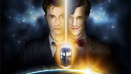 Doctor Who: David Tennant and Matt Smith (image: BBC/Todd Antony/Adrian Rogers)