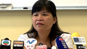 香港記者協會主席麥燕庭(香港電台圖片3/7/2011)