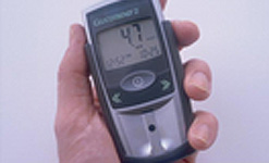 Diabetes blood sugar test monitor