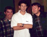 Dylan, Rhys a Ryan Giggs