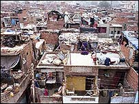 Favela em Nova Délhi