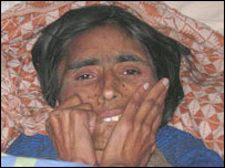 A paquistanesa Naqsha Bibi