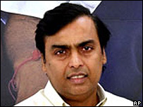 Ambani foi criticado por ostentar riqueza em meio à miséria