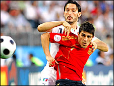 Trận tứ kết Ý - Tây Ban Nha