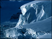دماغه يخچال، عکس از موسسه مطالعات قطب جنوب بريتانيا 