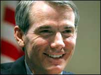 O representante do Comércio dos EUA, Robert Portman