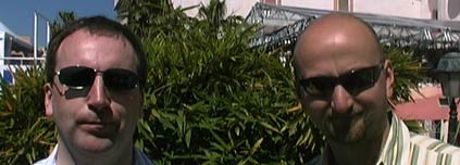 Dog Soldiers producer Keith Bell and Neil Marshall