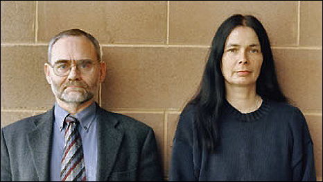 Jo Berry and Patrick Magee