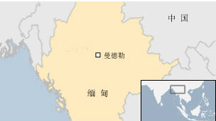 緬甸地圖