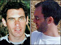 Eldad Regev (esq) e Ehud Goldwasser