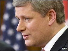 Stephen Harper, premiê do Canadá (arquivo)