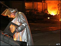 Arcelor çelik fabrikası