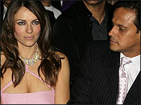 लिज़ हर्ली और अरुण नायर