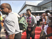 श्रीलंकाई टीम 