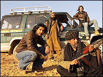 بازيگران کابل اکسپرس، در صحنه ای از فيلم