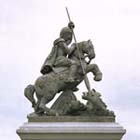 Statue of St George, Orkney 